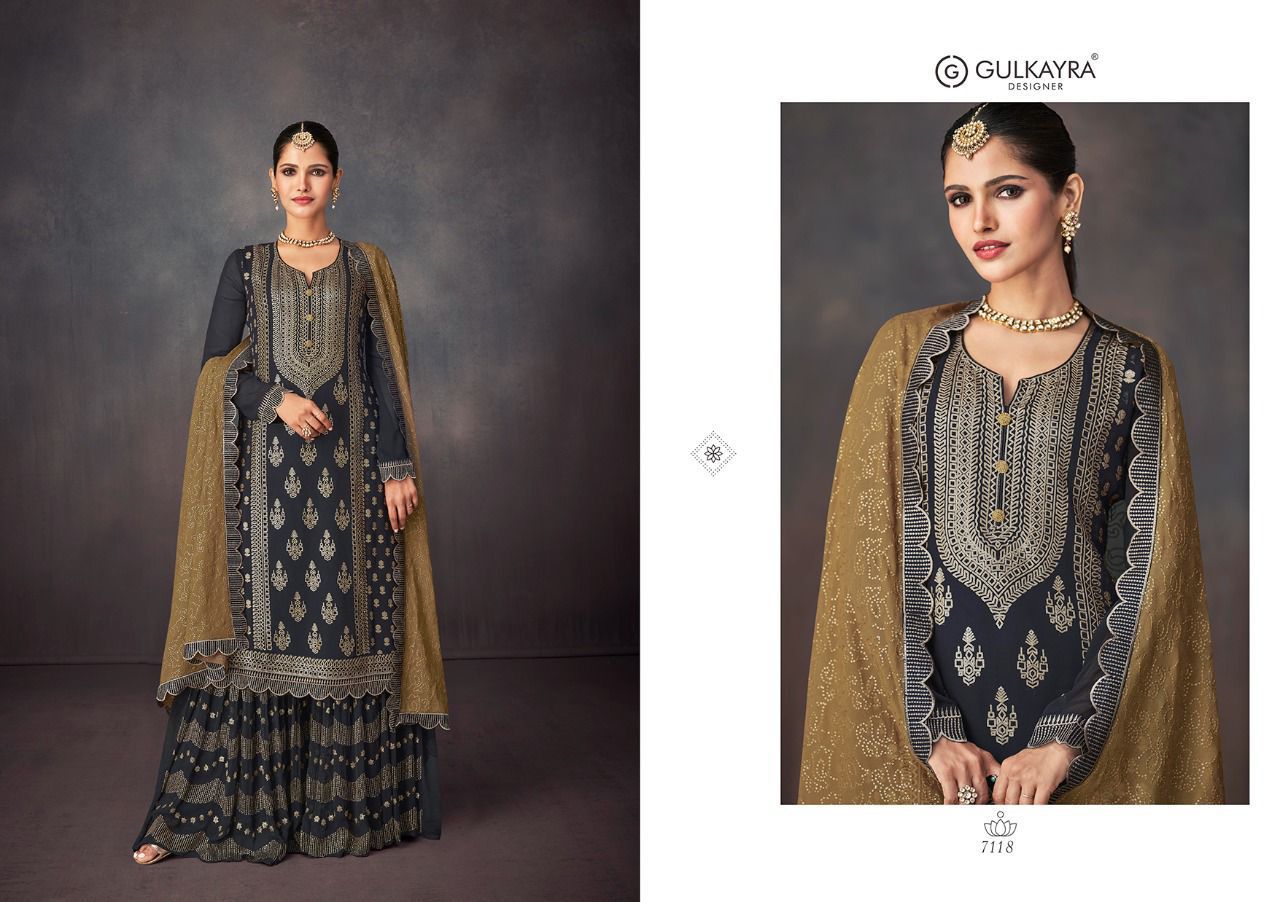 Beautiful designer sharara suit