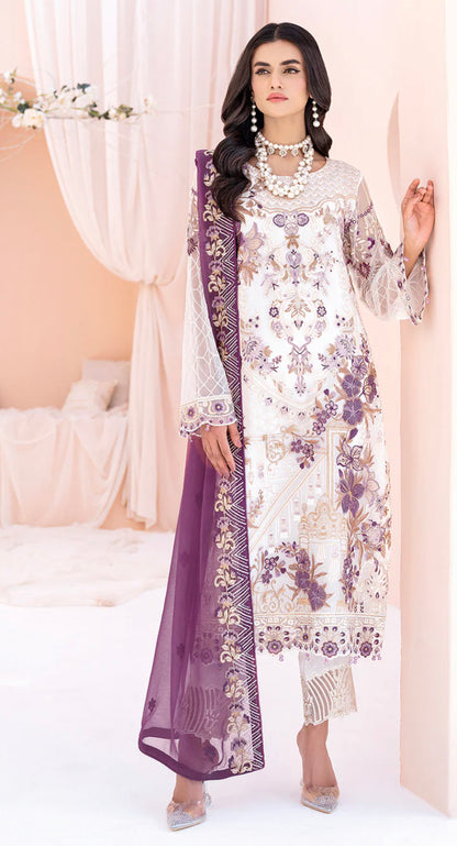 Beautiful designer Pakistani style suit