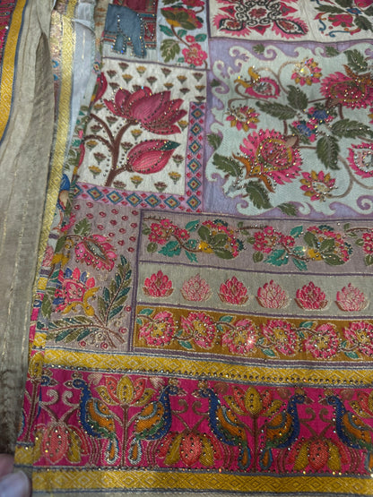 Beautiful designer Pure Kanni Silk Woven Sarees with Sabysachi Border