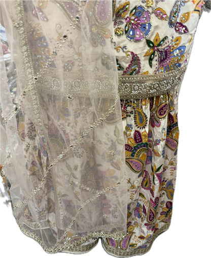 Beautiful designer sharara suit