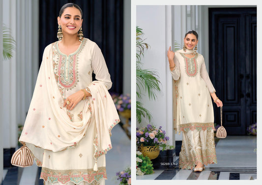 Beautiful designer plazo suit