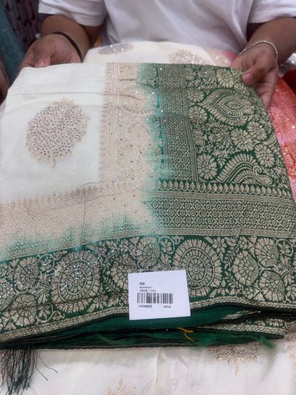 Beautiful designer silk saree