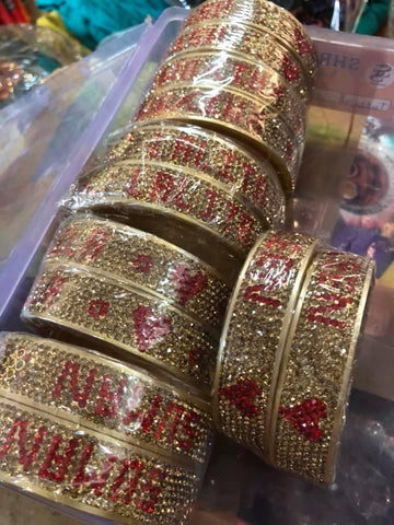 Beautiful designer chura name bangles