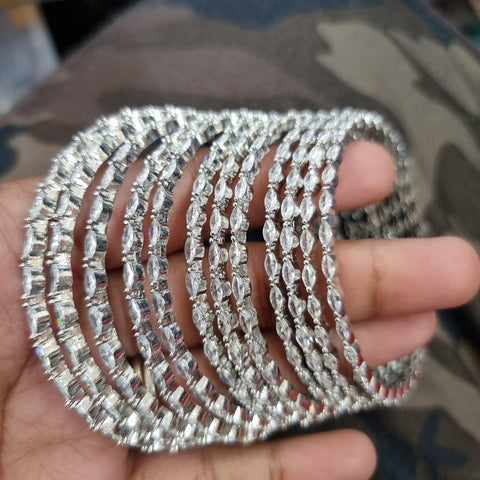 Beautiful designer American diamond bangles