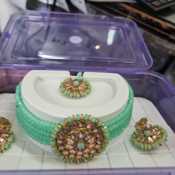 Beautiful designer necklace set
