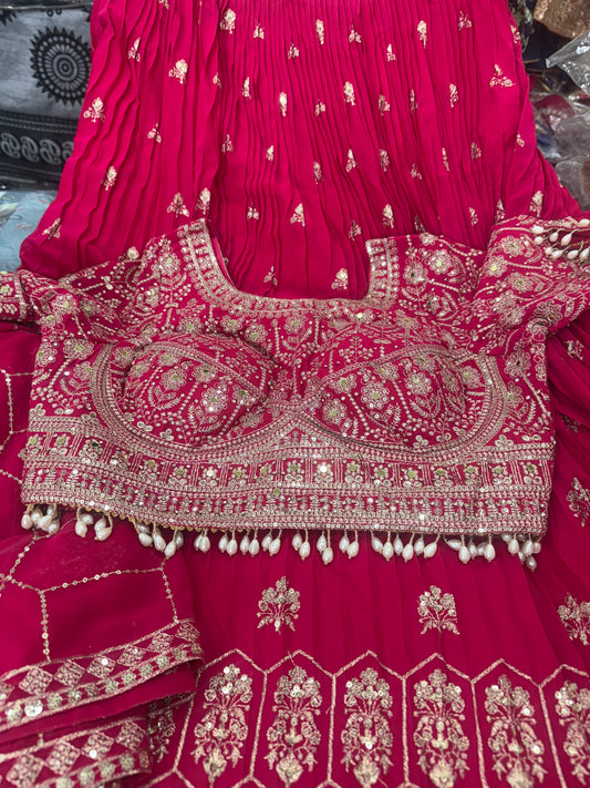 Beautiful designer lengha choli