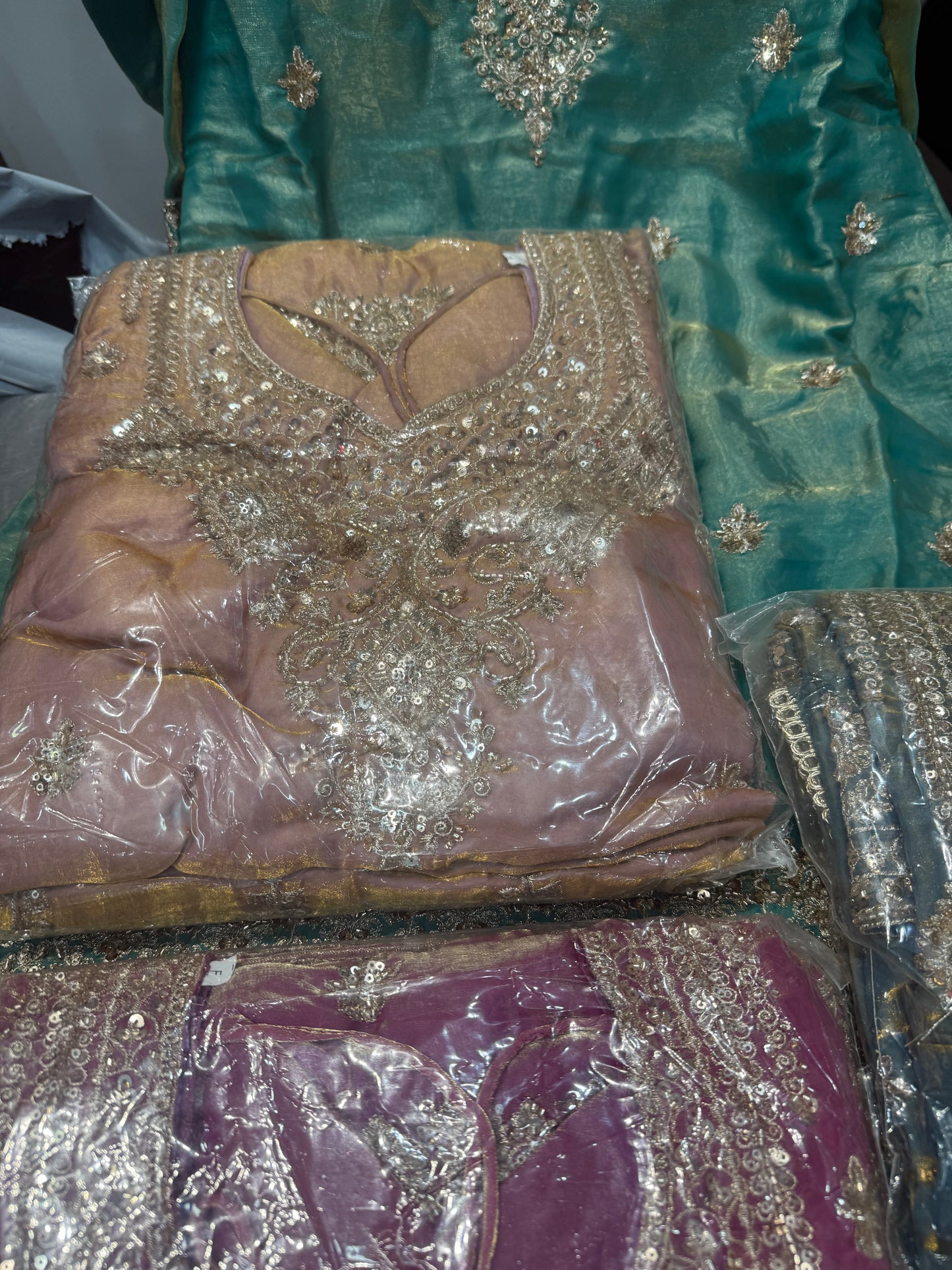 Beautiful designer plazo suit