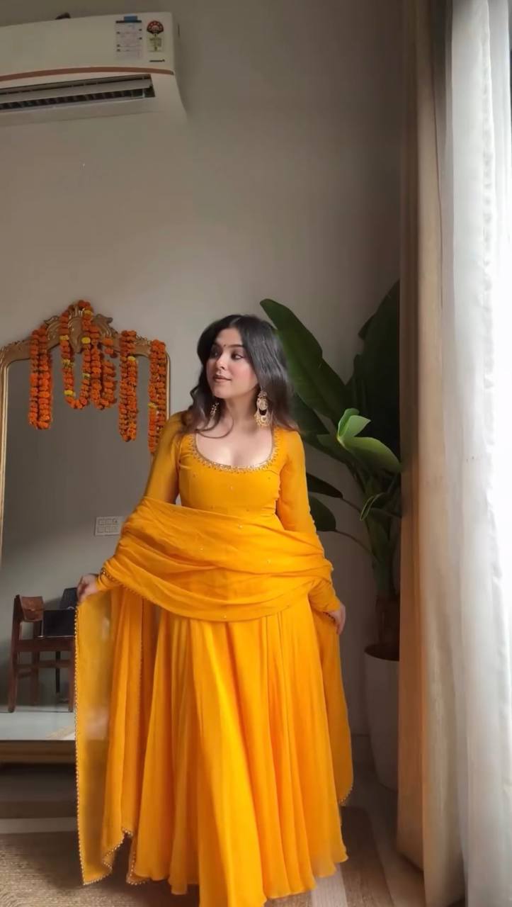 Beautiful designer gown