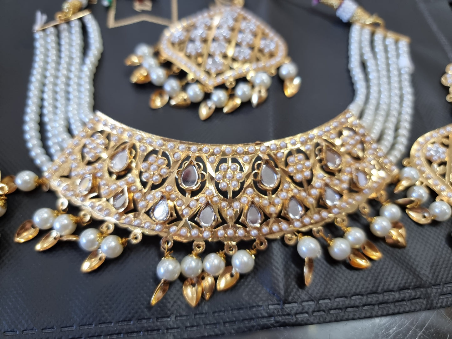 Beautiful designer necklace set traditional style