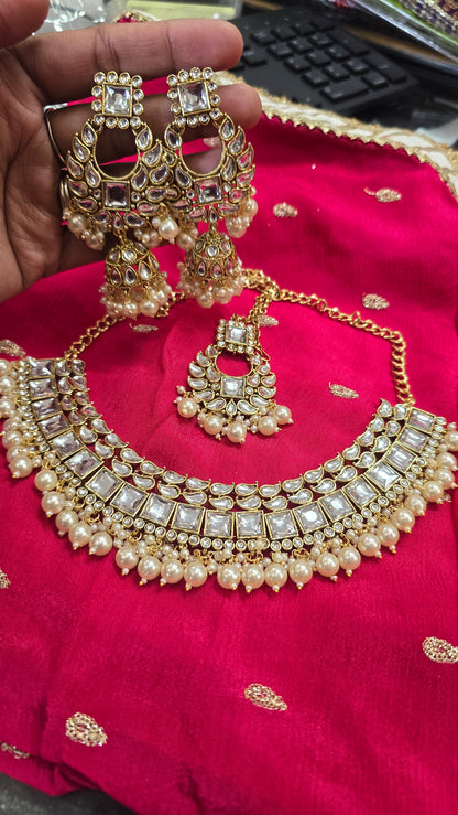 Beautiful designer necklace set