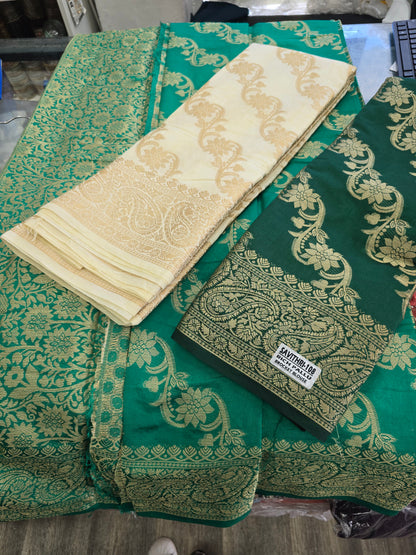 Beautiful designer silk saree