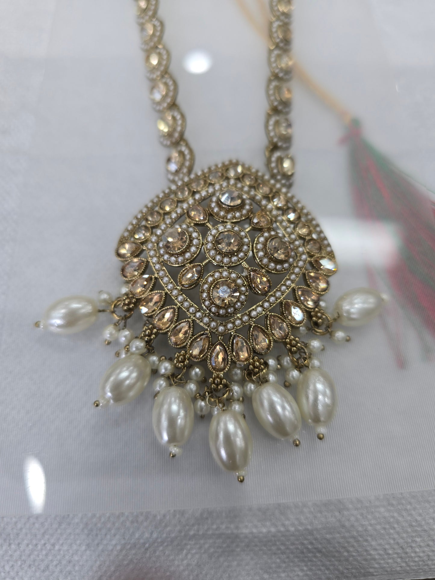 Beautiful designer long necklace set