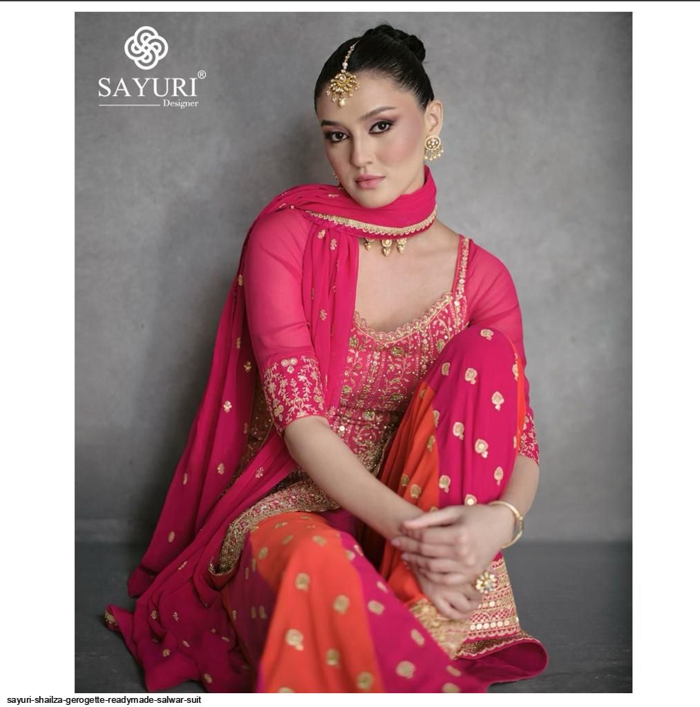 Beautiful designer skirt pants suit