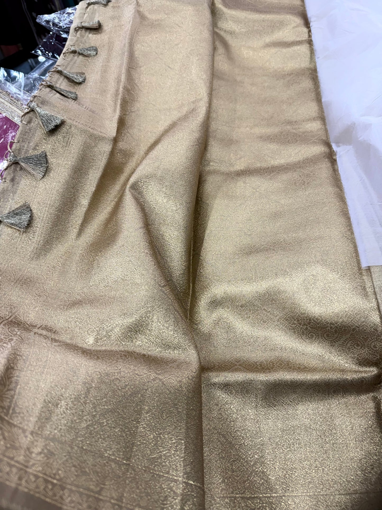 Beautiful designer pure silk saree