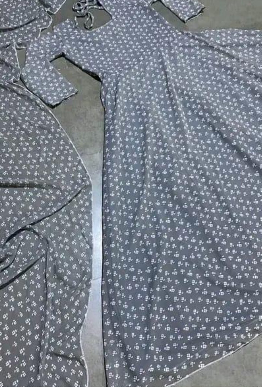 Beautiful designer gown style Kurti with dupatta