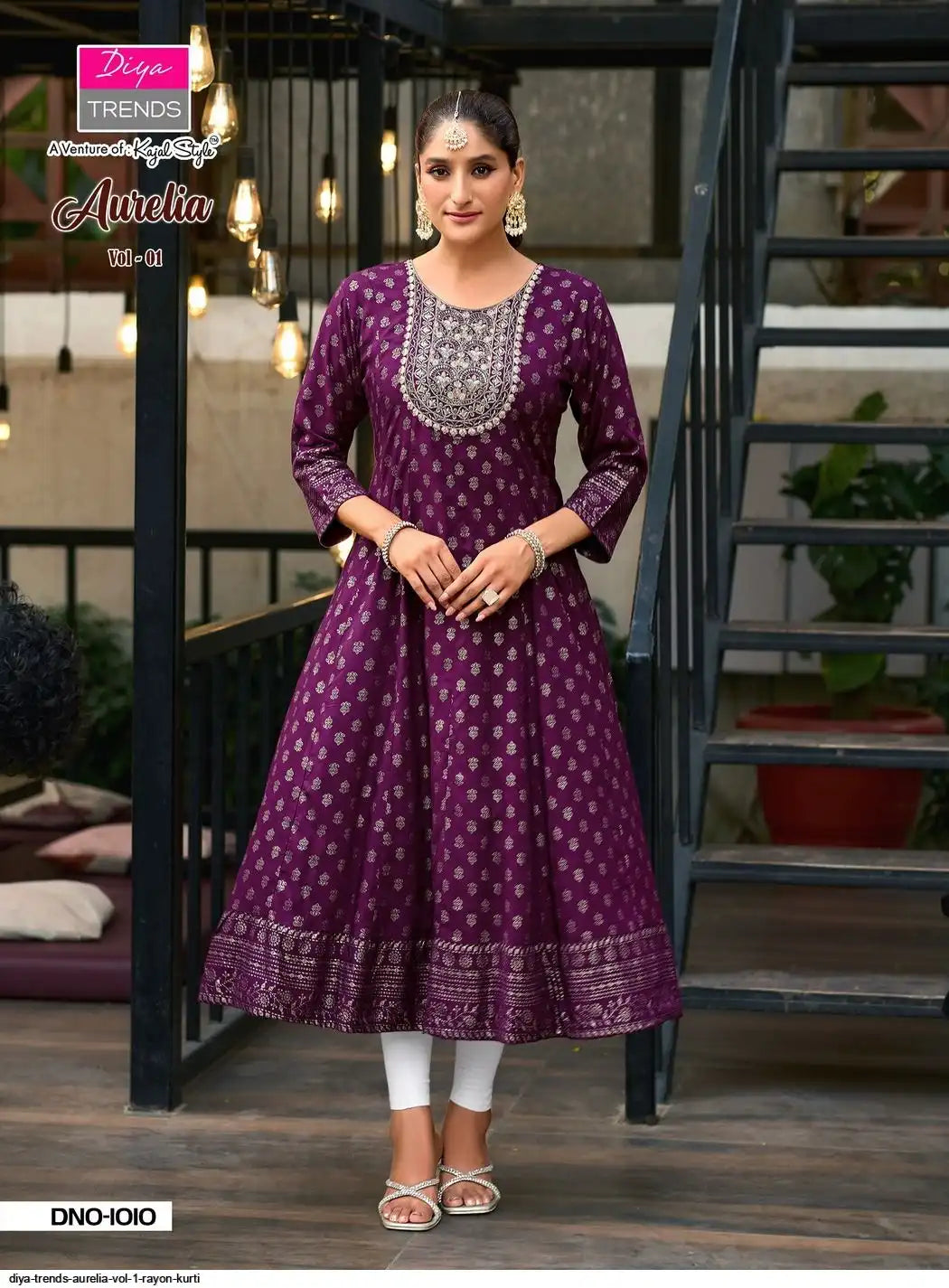 Beautiful designer flare Kurti