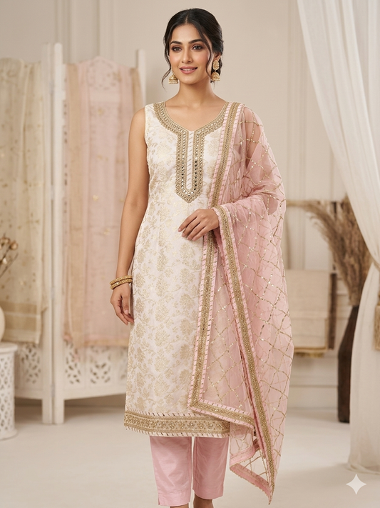 Beautiful designer Pakistani style suit