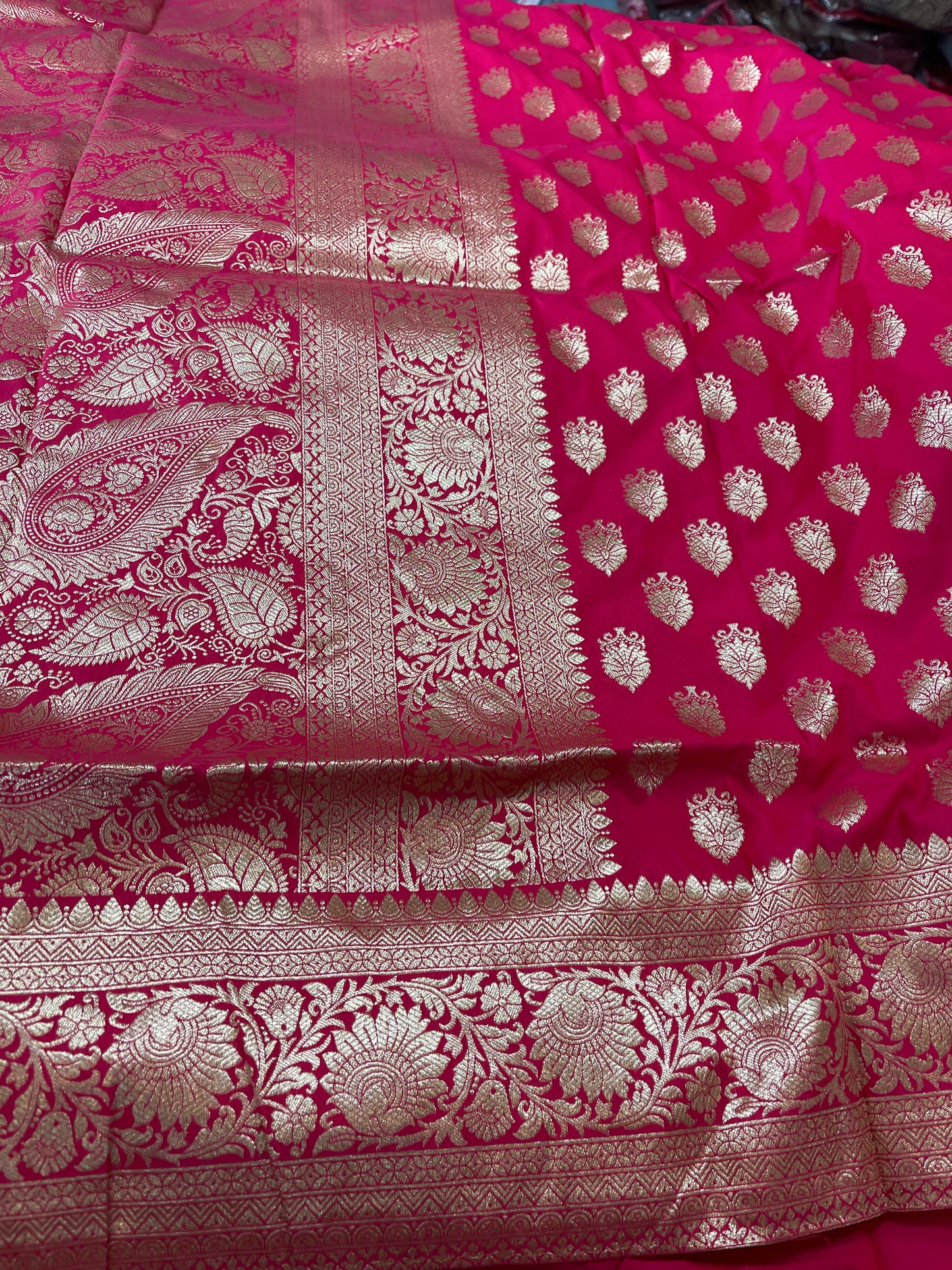 Beautiful designer silk saree