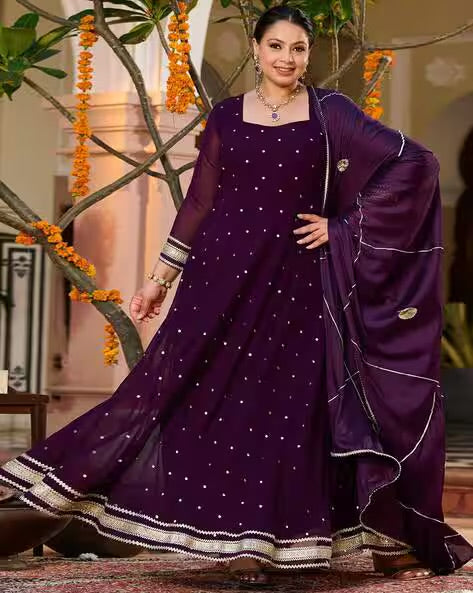 Beautiful designer anarkali suit