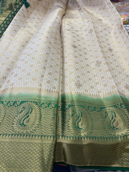 Beautiful designer silk saree