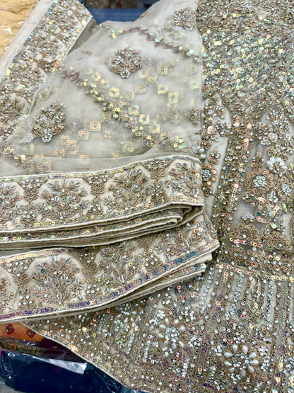 Beautiful designer heavily embroidery lengha choli