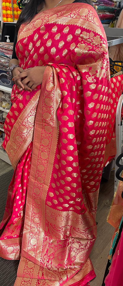 Beautiful designer silk saree