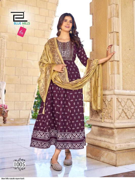 Beautiful designer kurti with dupptta