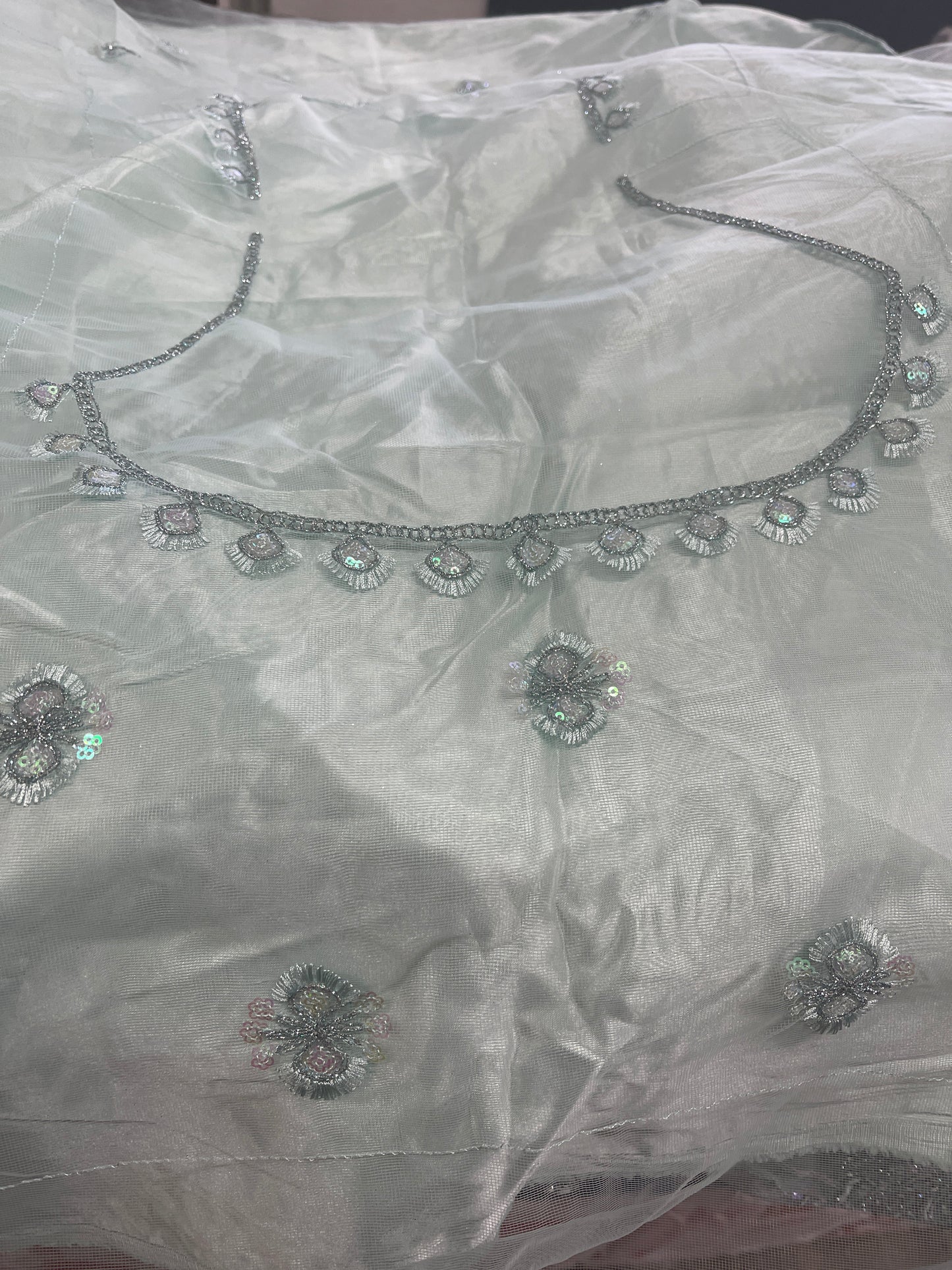 Beautiful designer semi stitch lengha choli