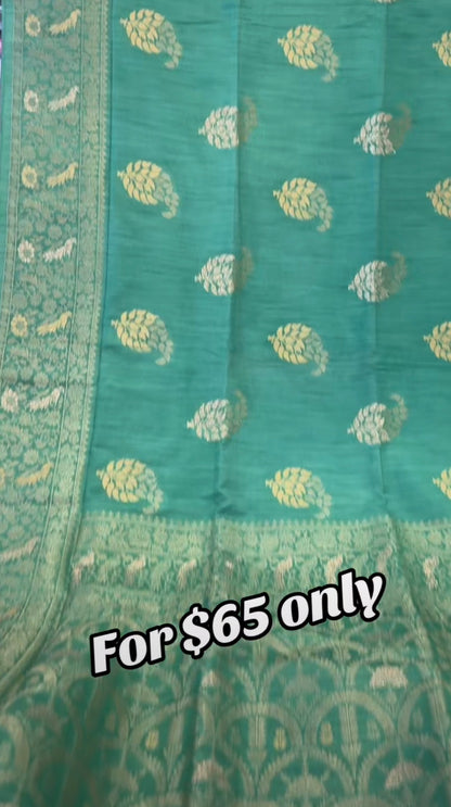 Beautiful designer silk saree