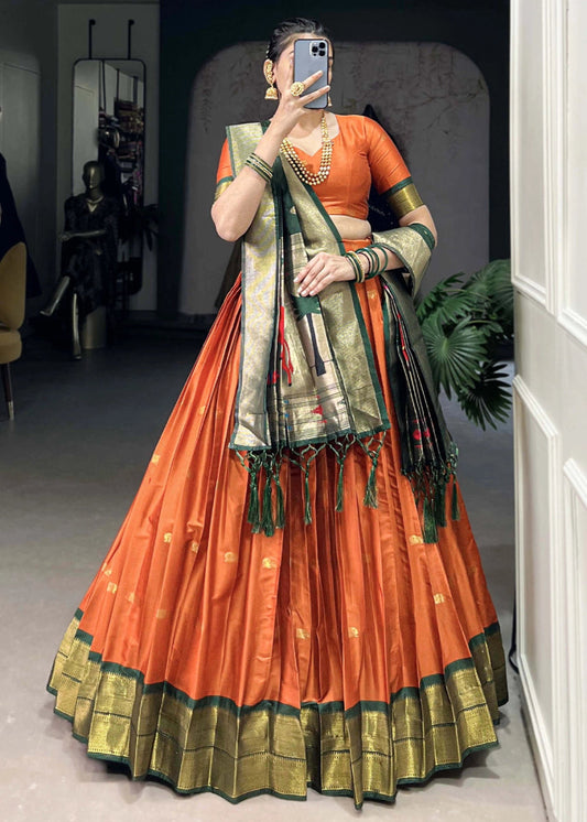 Beautiful designer lengha choli suit