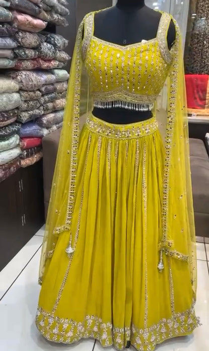 Beautiful designer ready made lengha choli