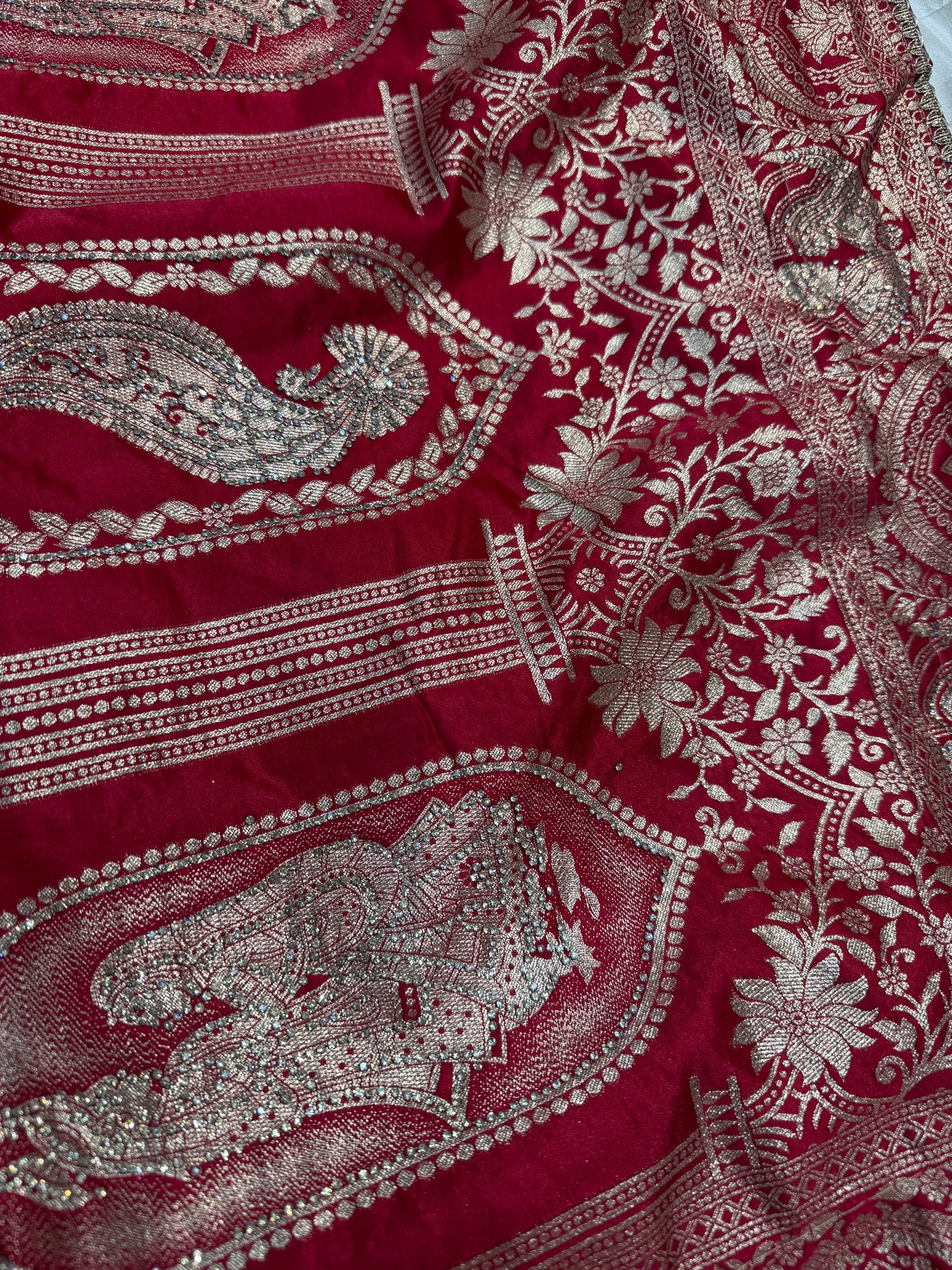Beautiful designer pure silk saree