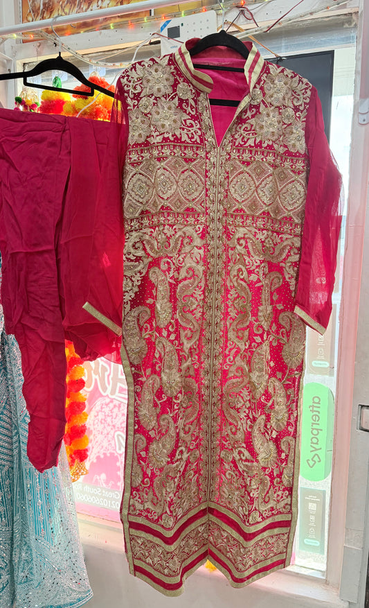 Beautiful designer straight suit