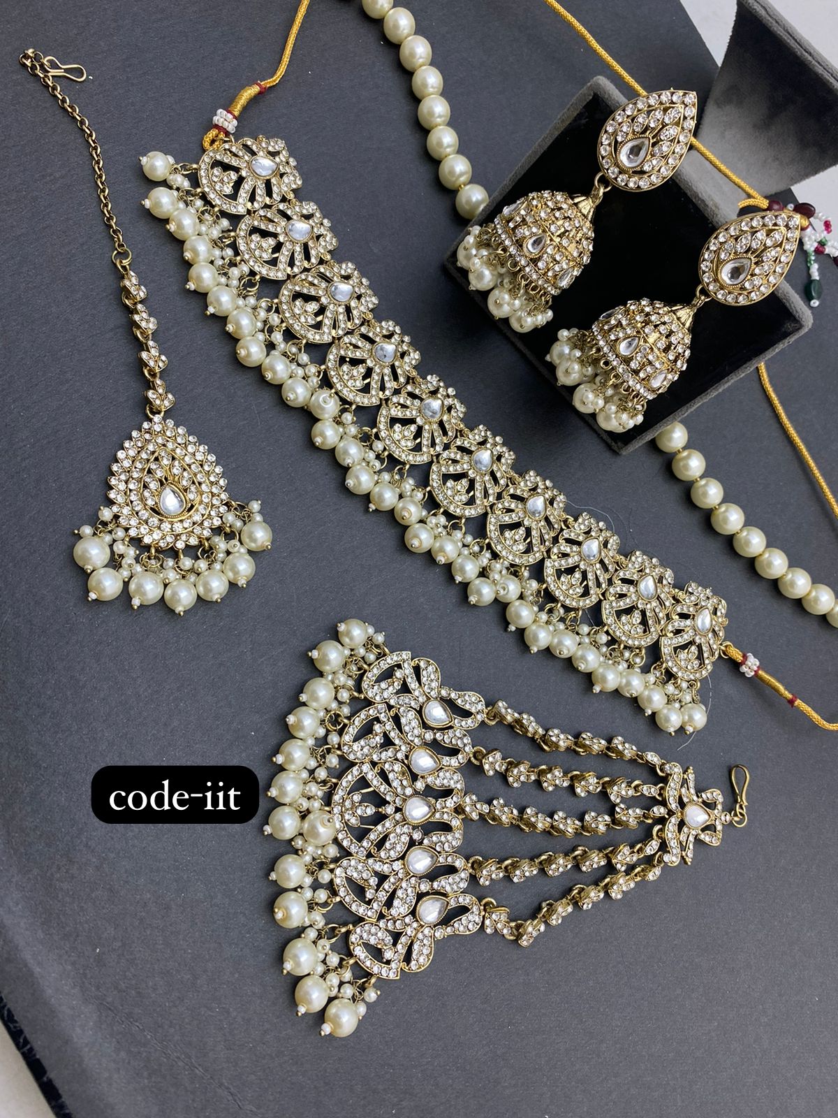 Beautiful designer necklace set