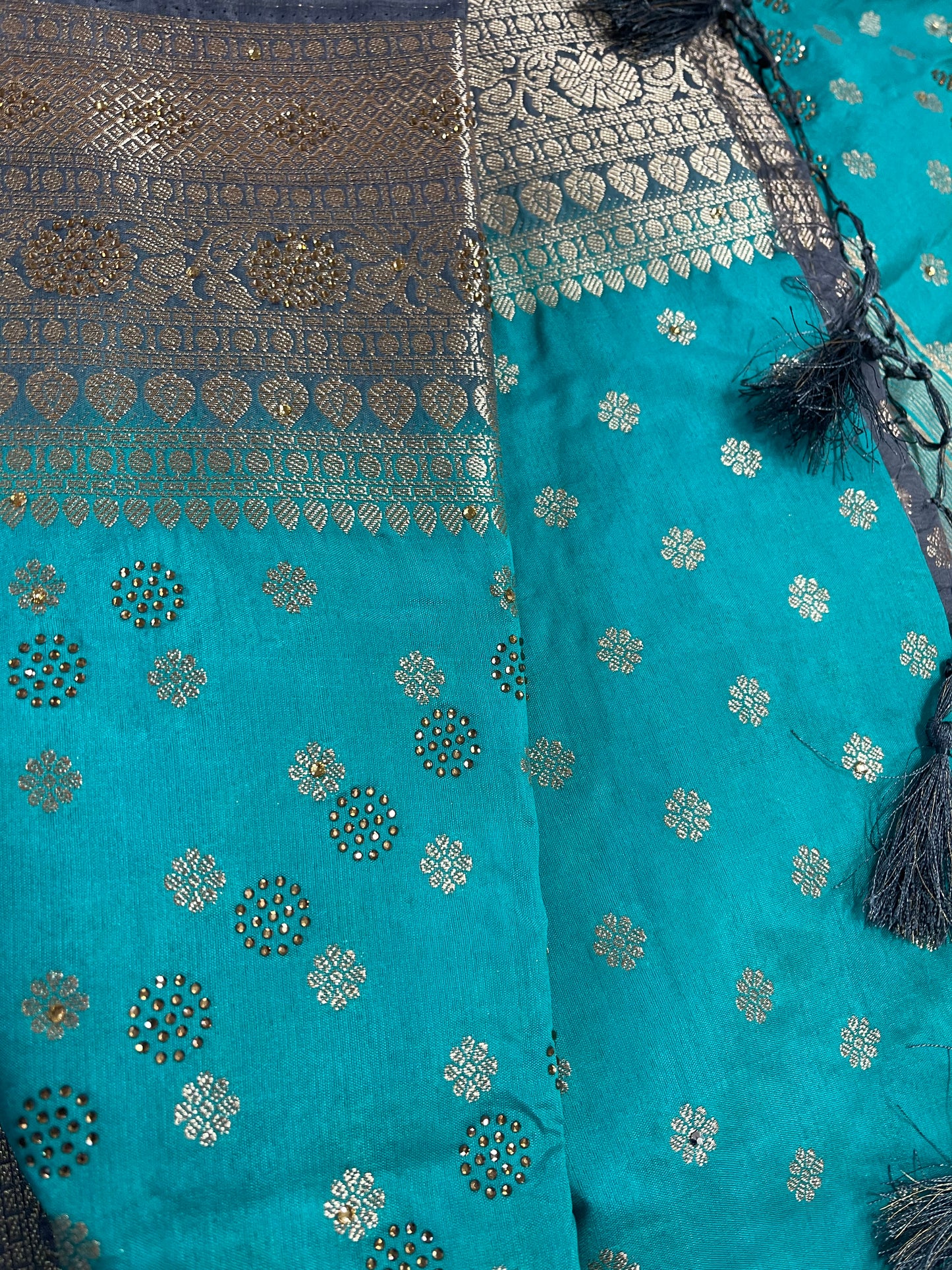 Beautiful designer silk saree