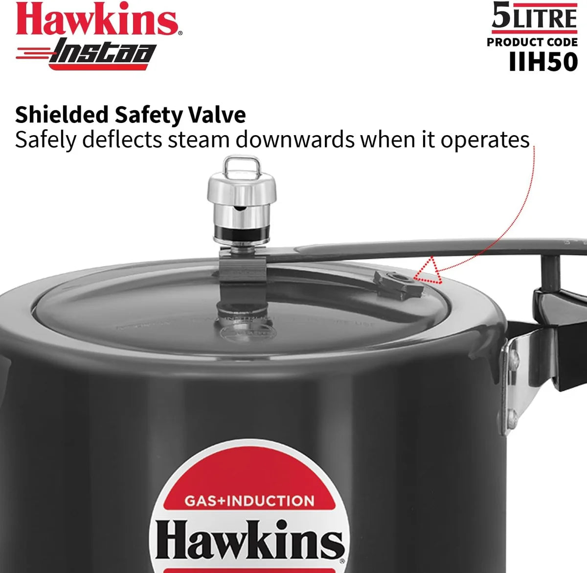 Hawkins Instaa 5 Litre CODE: IIH50 induction compatible