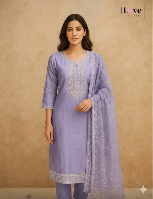 Beautiful designer Kurti pants dupatta