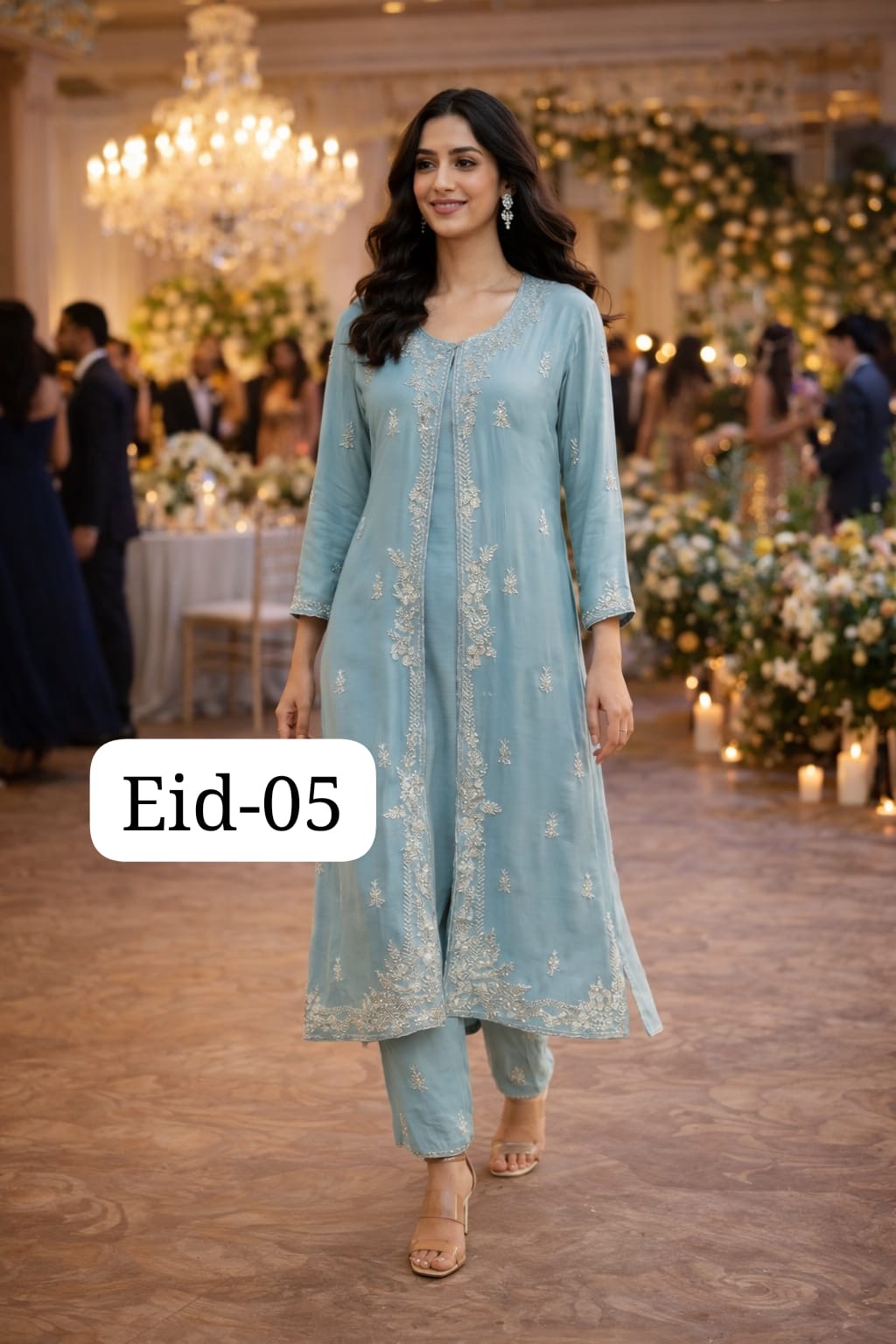 Beautiful designer shrug coord set