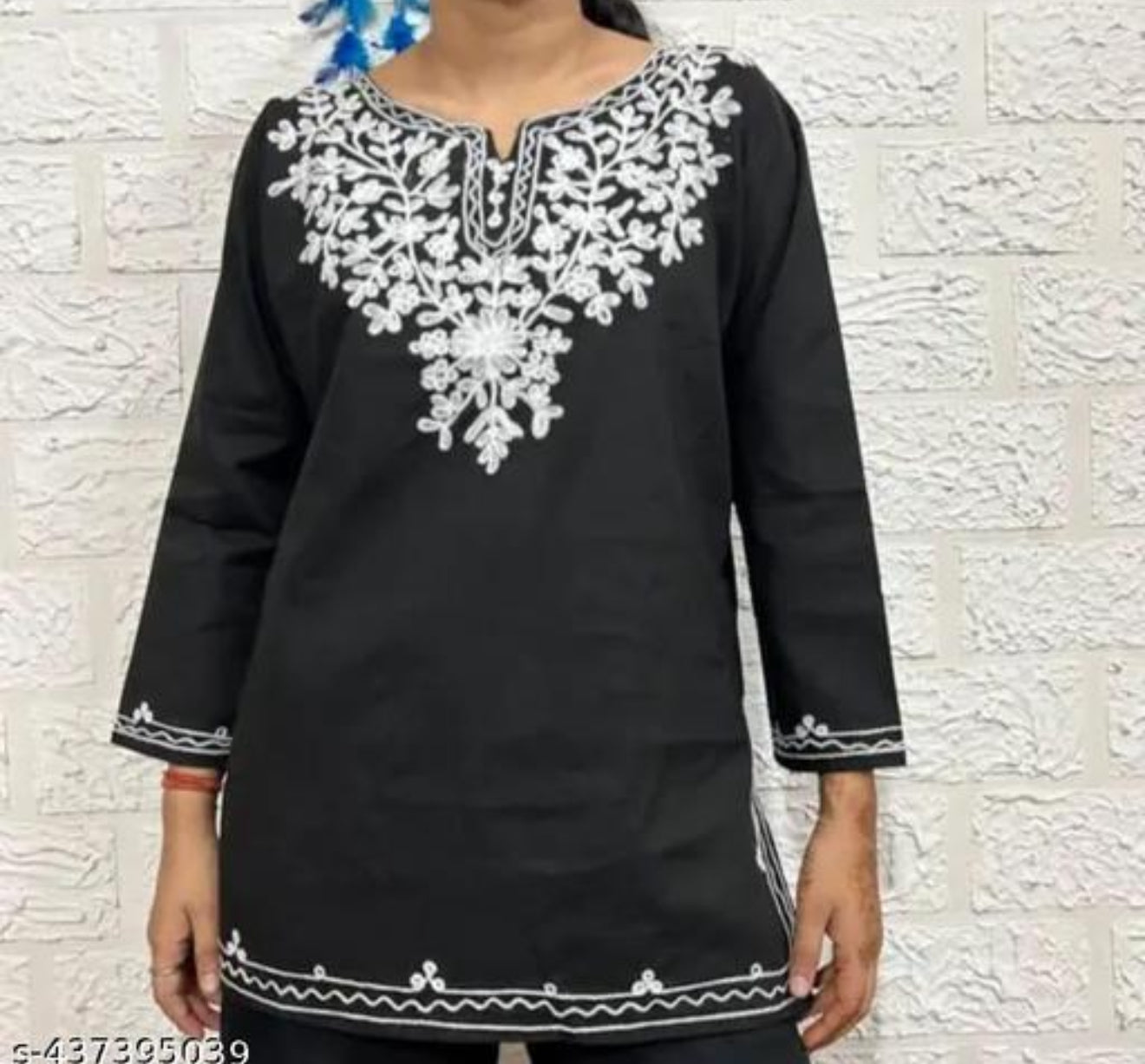 Beautiful designer embroidery short Kurti