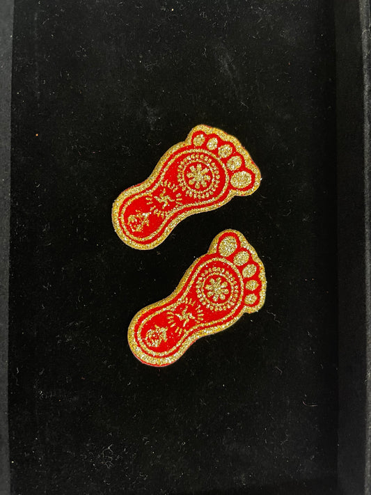 Laxmi charan/foot stickers