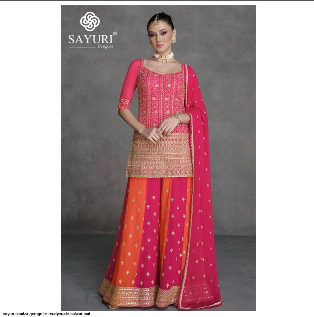 Beautiful designer skirt pants suit
