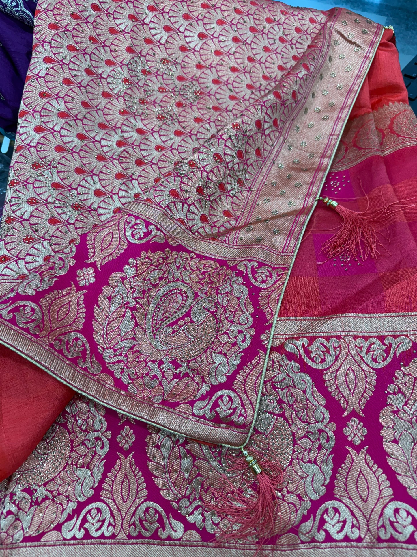Beautiful designer box sarees