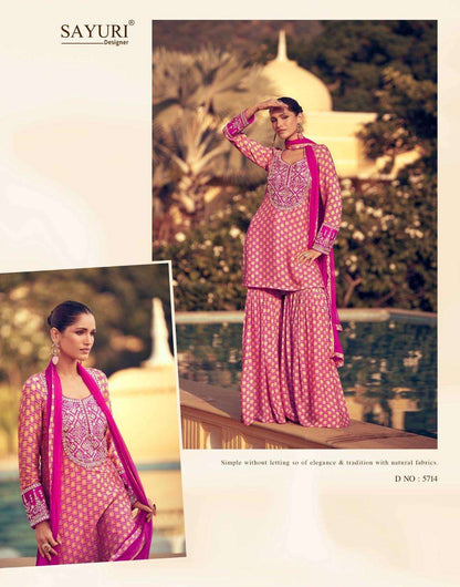 Beautiful designer sharara suit