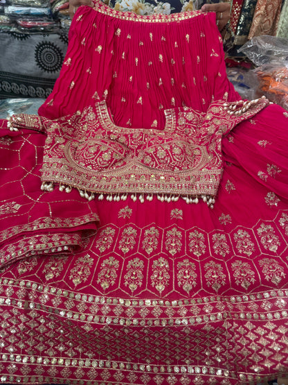Beautiful designer lengha choli