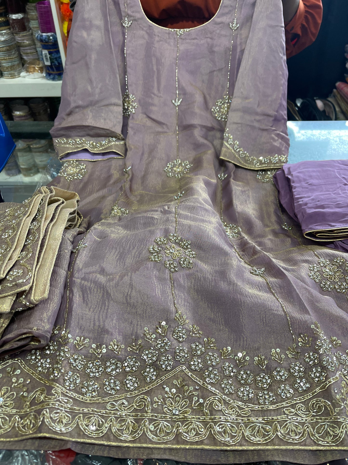 Beautiful designer sharara suit