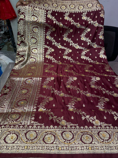Beautiful designer pure silk saree