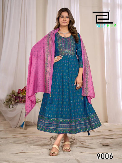 Beautiful designer Kurti with dupatta