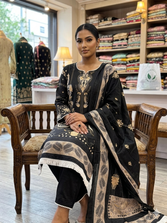 Beautiful designer Pakistani style suit