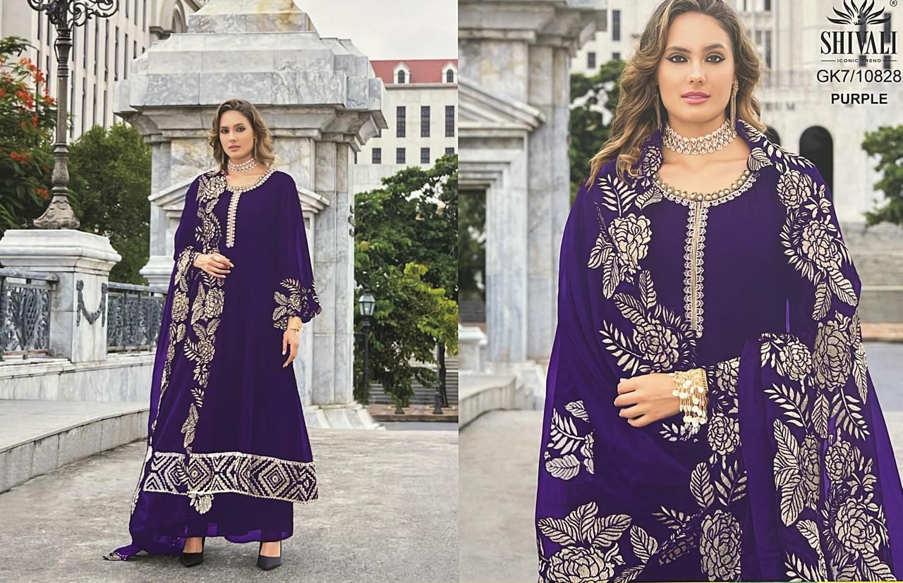 Beautiful designer Pakistani style suit