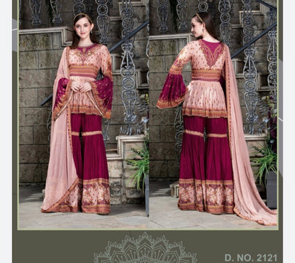 Beautiful designet sharara suit